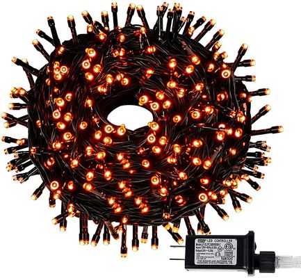 Christmas Lights 400 LED Jesus Good Friday Picnic Extendable Garland Plug In Red