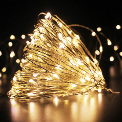 LED Fairy Copper Wire Lights 300 LED DC 3V Super Bright 30m Length