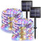 Multi Colored String Solar Outdoor Twinkle Lights 300 MAH 10m Length DC 5V